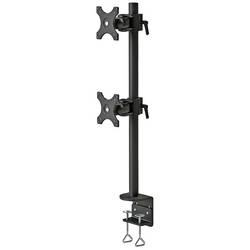 Neomounts FPMA-D700DV držák na stůl pro monitor 2 Displej: (s) 25,4 cm (10) - 68,6 cm (27) černá nastavitelná výška, naklápěcí, nakláněcí, otočný