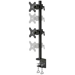 Neomounts FPMA-D700DV držák na stůl pro monitor 2 Displej: (s) 25,4 cm (10) - 68,6 cm (27) černá nastavitelná výška, naklápěcí, nakláněcí, otočný