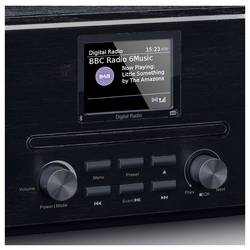 Lenco DAR-061BK DAR-061 rádio s CD, DAB+, DAB+, funkce alarmu, černá
