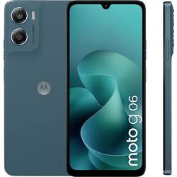 Motorola g06 smartphone 128 GB, 17.5 cm (6.88 palec), modrá, Android™ 15, dual SIM