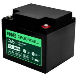 Green Cell GC-AGM12V50AH-H olověný akumulátor olověný se skelným rounem 50 Ah 12 V 1 ks