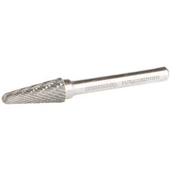 Makita B-52819 frézovací kolík , tvrdokov, Zaoblený kužel, Délka 25 mm, Vnější Ø 10 mm, Pracovní délka 25 mm, Ø hřídele 6 mm, 1 ks