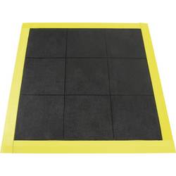 COBA Europe ST010001 Solid Fatigue Step rohož na pracoviště (d x š x v) 0.9 m x 0.9 m x 18 mm černá, žlutá