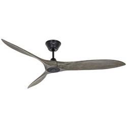 CasaFan ECO AIRSCREW 152 MS-GW stropní ventilátor 28 W (Ø x v) 1520 mm x 275 mm černá (matná) s dálkovým ovládáním, vhodný i pro zimní provoz