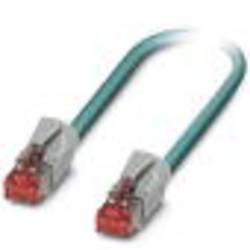 Phoenix Contact 1408933 RJ45 síťové kabely, propojovací kabely CAT 5e S/FTP 1.00 m modrá stíněný 1 ks