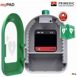 MEDX5 myPAD-A mit LCD-Farbbildschirm defibrilátor mobil Automatické řízení defibrilačního výboje černá