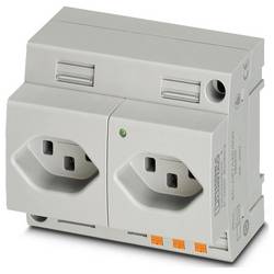 #####Doppelsteckdose Phoenix Contact EO-J/PT/LED/DUO šedá (d x š x v) 59.2 x 90 x 75 mm