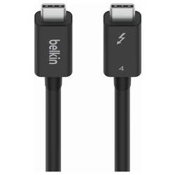 Belkin Kabel USB-C Thunderbolt™ 4 Thunderbolt ™ (USB-C ®) zástrčka 2 m černá 8K UHD INZ002bt2MBK