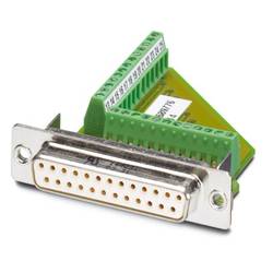 Phoenix Contact VS-25-BU-DSUB/25-MPT-0,5 1689776 D-SUB zásuvková lišta 180 ° Pólů: 25 šroubovací 10 ks Package