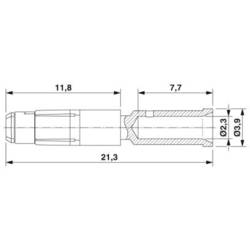 Krimpovací kontakt 1621577 SF-20KS022 Phoenix Contact Množství: 50 ks