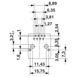 Phoenix Contact VS-08-BU-RJ45-6/LH-1 Zásuvková vložka RJ45 1653087 Počet pólů 8 kov 5 ks
