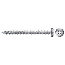 Fischer 670443 Power-Fast II šrouby do dřevotřísky 5 mm 20 mm křížová drážka Pozidriv ocel galvanizováno zinkem 200 ks