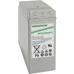 GNB Marathon EXIM12V60FT NAMF120060HM0FB olověný akumulátor 12 V 59 Ah olověný se skelným rounem (š x v x h) 107 x 263 x 280 mm šroubované M6 bezúdržbové
