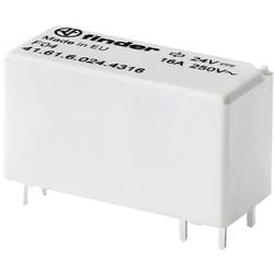 Finder 41.61.6.024.4316, 41.61.6.024.4316-20 relé do DPS, bistabilní, 2 cívky, 400 V/AC, 16 A, 1 ks