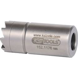 KS Tools 152.1176 Hlava s injektorní frézou, plochá Ø 17 / 17 mm, 38 mm