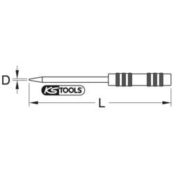 KS Tools 300.2135 rýsovací jehla nástrojová ocel