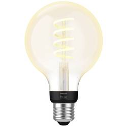Philips Hue Hue LED žárovka 871951430148100 Energetická třída (EEK2021): G (A - G) Hue White Ambiance Einzelpack Globe G93 Filament 300lm E27 7 W teplá až