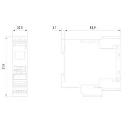 Siemens 3UG4832-1AA40 3UG48321AA40 relé pro monitoring napětí