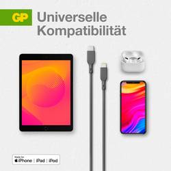 GP Nabíjecí kabel USB USB 2.0 USB-C ® zástrčka, Apple Lightning konektor 1.00 m šedá GPCBCL1PGYUSB221