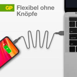 GP Nabíjecí kabel USB USB 2.0 USB-C ® zástrčka, Apple Lightning konektor 1.00 m šedá GPCBCL1PGYUSB221