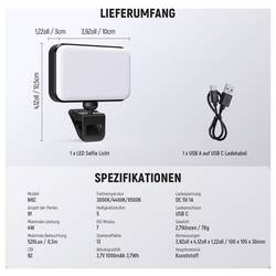 Neewer N6C LED světlo pro smartphone Počet LED=91 dvoubarevné