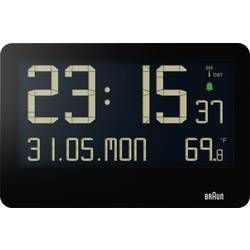 Braun BC14B-DCF DCF nástěnné hodiny 261 mm x 173 mm , černá