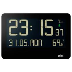 Braun BC14B-DCF DCF nástěnné hodiny 261 mm x 173 mm , černá