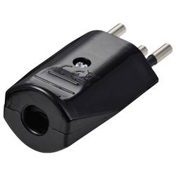 Sygonix SY-7279262 zástrčka švýcarská plast 250 V/AC černá