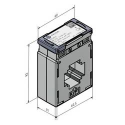 Celsa ALO-E 3015 600/5A 5VA Kl. 0.5s 70142-0268-0500 Proudový transformátor, kalibrovaný Primární proud 600 A Sekundární proud 5 A 1 ks