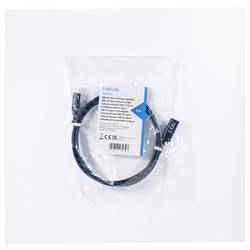 LogiLink Kabel USB-C USB 2.0 USB-C ® zástrčka, USB-C ® zásuvka 1.00 m černá CU0210