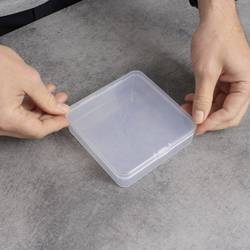Quadrios 23SA081 krabička na malé součástky (d x š x v) 12.5 x 12.5 x 3.5 cm přihrádek: 1 pevné rozčlenění Box Obsah 1 ks