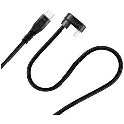 LogiLink USB kabel USB 2.0 USB-C ® zástrčka 2.00 m černá dvoužilový stíněný CU0191