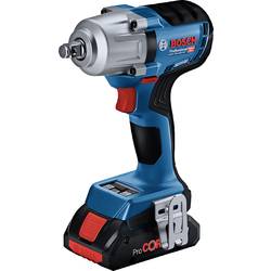 Bosch Professional GDS 18V-450 HC (2x PC 4,0Ah, L-BOXX), 06019K4002 aku rázový utahovák, 450 Nm, 18 V, 4.0 Ah, Li-Ion, vč. 2x aku, vč. nabíječky, vč. Bluetooth