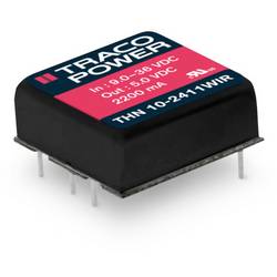 TracoPower THN 10-2411WIR DC/DC měnič napětí do DPS 2 A 10 W Počet výstupů: 1 x Obsah 1 ks