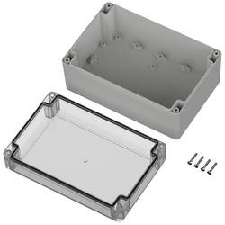 TRU COMPONENTS TC-10860924 univerzální pouzdro 180 x 120 x 90.30 polykarbonát světle šedá 1 ks