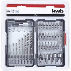 kwb 108910 39dílná sada bitů a vrtáků kov 2 mm, 2.5 mm, 3 mm, 3.5 mm, 4 mm, 5 mm, 6 mm, 6.5 mm