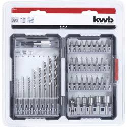 kwb 108910 39dílná sada bitů a vrtáků kov 2 mm, 2.5 mm, 3 mm, 3.5 mm, 4 mm, 5 mm, 6 mm, 6.5 mm