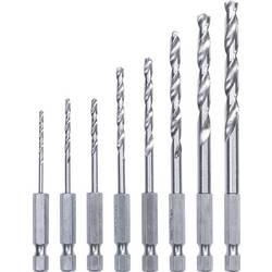 kwb 108910 39dílná sada bitů a vrtáků kov 2 mm, 2.5 mm, 3 mm, 3.5 mm, 4 mm, 5 mm, 6 mm, 6.5 mm