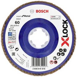 Bosch Accessories 2608619816 X551 vějířový brusný kotouč Průměr 125 mm Ø otvoru 22.23 mm Zrnitost 60 1 ks
