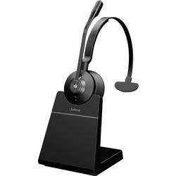Jabra Engage 55 SE Mono Link400c MS mit Headset otevřená (On Ear) DECT, kabelová černá Redukce šumu mikrofonu monofonní Počítače