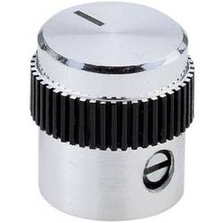 Mentor 5615.6614 5615.6614 otočný knoflík hliník (Ø x v) 15 mm x 15 mm 1 ks