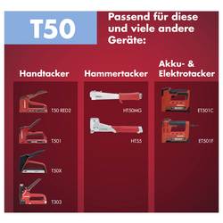 Arrow Tool Group 819325 svorky z plochého drátu Typ 50 5000 ks