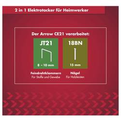 Arrow Tool Group CE21, 382324 elektrická sponkovačka