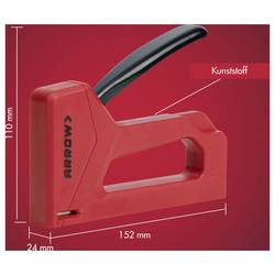 Arrow Tool Group JT21, 000006 ruční sponkovačka, dĺžka 6 - 10 mm
