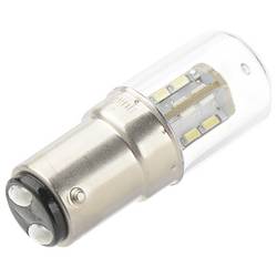 TRU COMPONENTS TC-13776152 indikační LED bílá BA15d 12 V/DC, 24 V/DC 200 lm