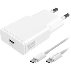 4Smarts USB nabíječka, GaN, USB Power Delivery (USB-PD) , USB-C®, 20 W, Dodávka energie, bílá