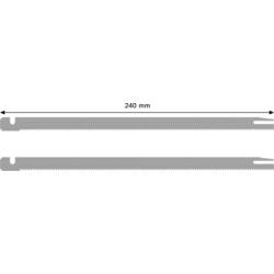 Bosch Accessories 2607018011 2dílná souprava pilových plátků - 200 mm