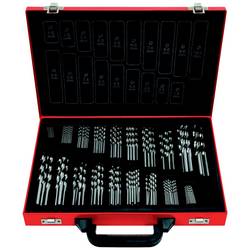 KS Tools 330.3640 HSS-G-Co 5 sada spirálových vrtáku do kovu 1 mm, 1.5 mm, 2 mm, 2.5 mm, 3 mm, 3.5 mm, 4 mm, 4.5 mm, 5 mm, 5.5 mm, 6 mm, 6.5 mm, 7 mm, 7.5 mm,