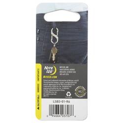 NITE Ize NI-LSB3-01-R6 karabina 68 mm x 30 mm 1 ks