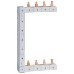 Hager KCF663S Fázová lišta vertikální 63A vlevo/R (sym.)L1L2L3N k L1L2L3N 125 mm Phase busbar 1 ks